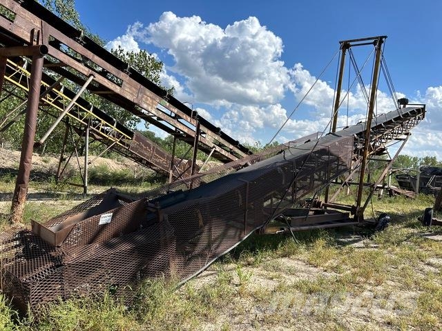 24 in x 60 ft Portable Radial Stacking Conveyor Transportne trake
