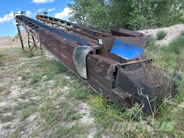 24 in x 60 ft Stationary Transfer Conveyor Rullebånd