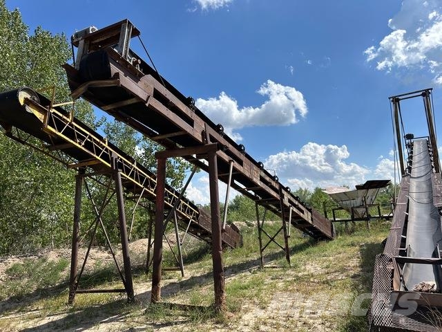 24 in x 60 ft Stationary Transfer Conveyor Rullebånd