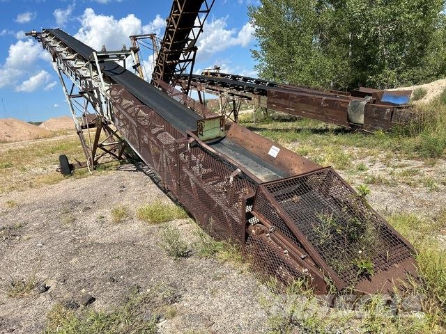  24 in x 68 ft Portable Transfer Conveyor Rullebånd