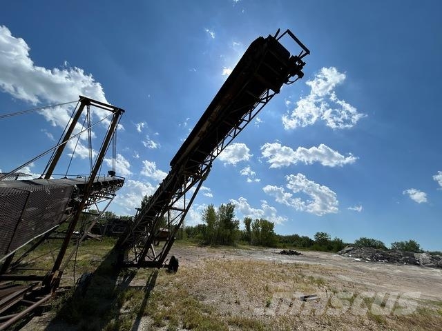  24 in x 68 ft Portable Transfer Conveyor Rullebånd
