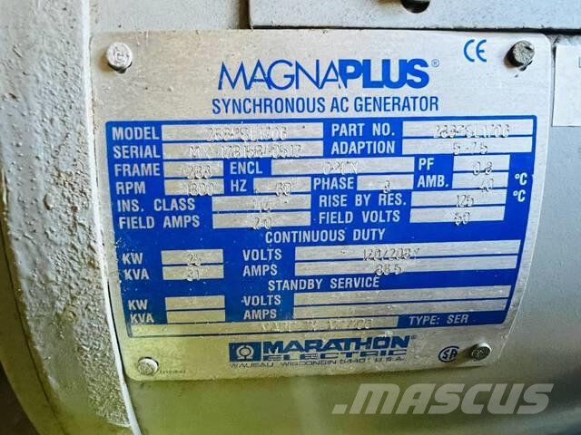 25kW Diesel Generator Set w/ Power Distribution Co مولدات ديزل