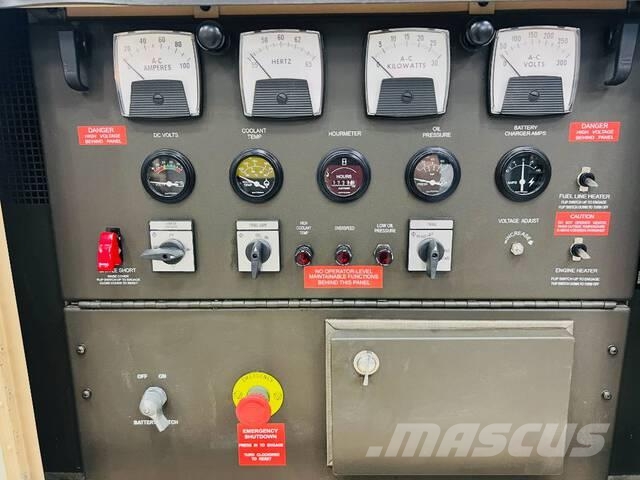  25KW Diesel Generator w/ Power Distribution Cords Būvniecība- Citi