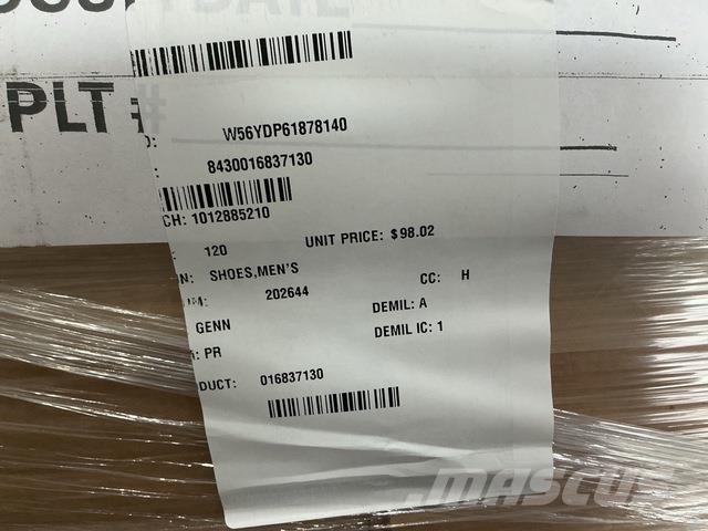 (3 000) Pairs of Assorted Men’s Shoes Riepas, riteņi un diski