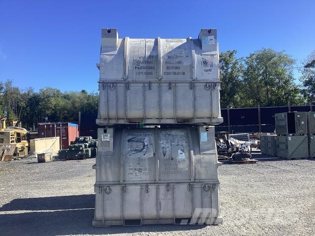 (3) Assorted F404 Jet Engine Shipping & Storage Co Kontejnerji za skladiščenje