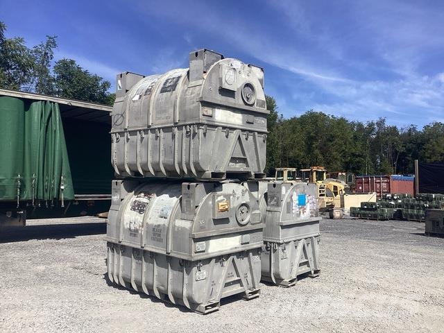  (3) Assorted F404 Jet Engine Shipping & Storage Co Contenedores de almacenamiento