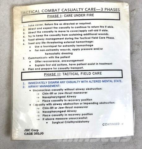 (30) LBT IFAK Combat First Aid Kit w/ Leg Rig & Ex Stavebnictví - ostatní