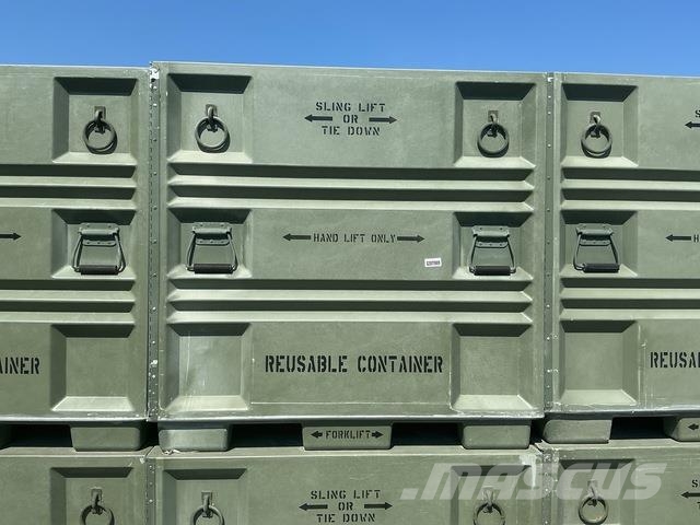  (32) Plastic Research 102440-101 Pallet Containers Skladové kontejnery
