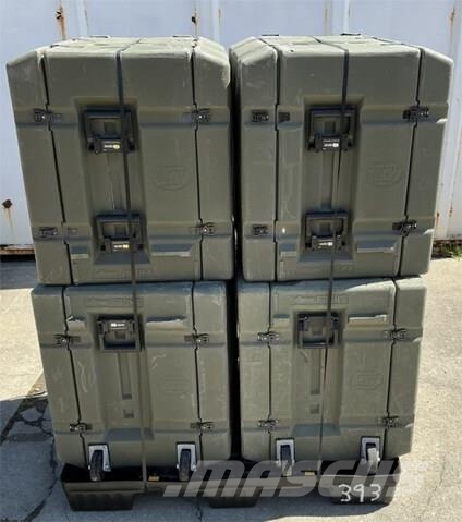 (4) PELICAN HARDIGG Military Mobile Offi Outros Florestal