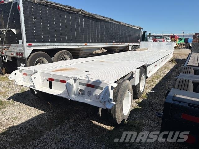  40 ft T/A Step Deck Trailer لوادر منخفضة