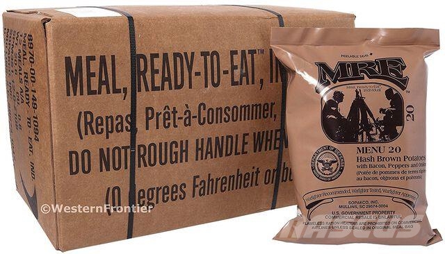 48 Cases Military MRE Meals Ready To Eat Other