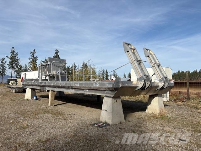 48 ft x 16 Ft Barge Boote / Prahme