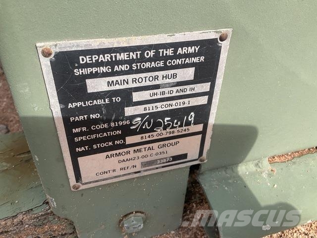 (5) 8115CON019-1 Metal Storage Containers 보관 컨테이너