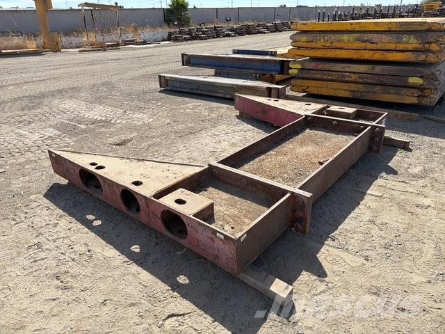 5 ft SD Bolted Arch Spreader Base Shoring System Construction - Autres