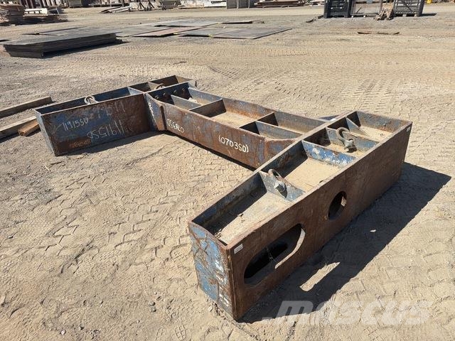  5 ft SD Bolted Arch Spreader Base Shoring System Construction - Autres