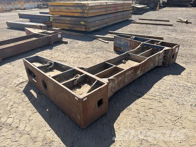  5 ft SD Bolted Arch Spreader Base Shoring System Construction - Autres