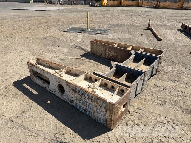 5 ft SD Bolted Arch Spreader Base Shoring System Construction - Autres