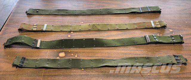  (50) Vintage U.S. G.I. OD Pistol Belts w/ Metal Bu Строителство - Други