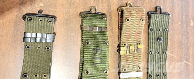  (50) Vintage U.S. G.I. OD Pistol Belts w/ Metal Bu Строителство - Други