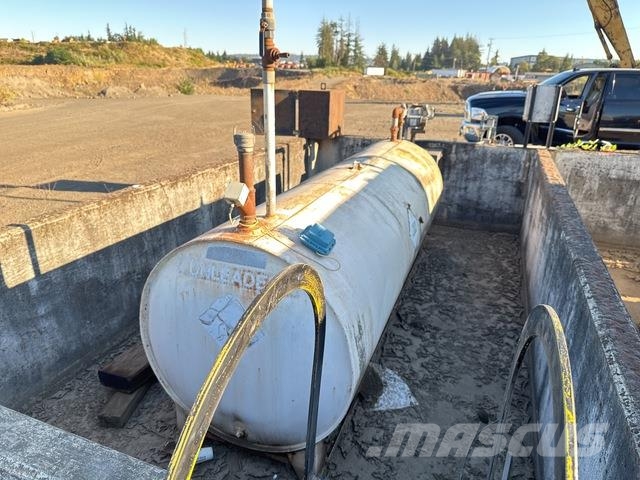 500 gal Skid Mounted Steel Gasoline Tank Cisternové prívesy