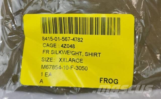 (72) Unused USMC FROG Base Layer Thermal Tops Andet tilbehør