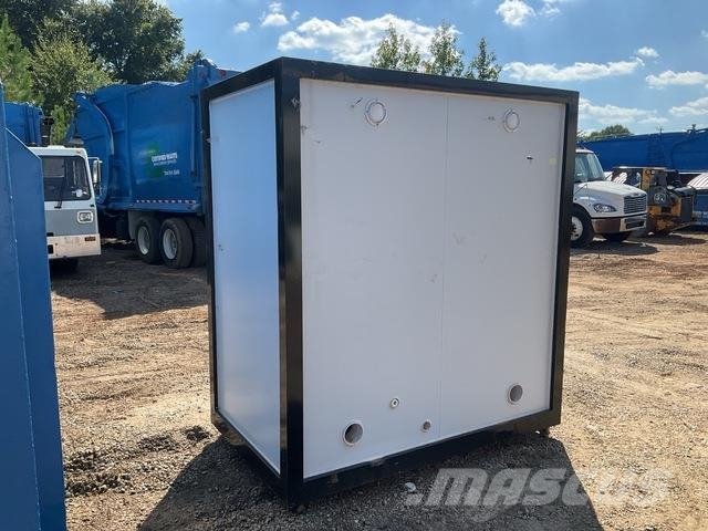  79 in x 47 in 2 Person Skid-Mounted Portable Toile Barracas de construcción
