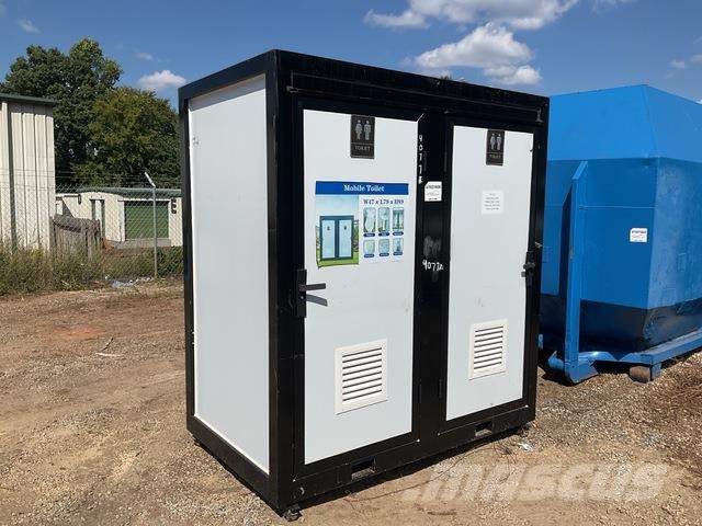  79 in x 47 in 2 Person Skid-Mounted Portable Toile Barracas de construcción