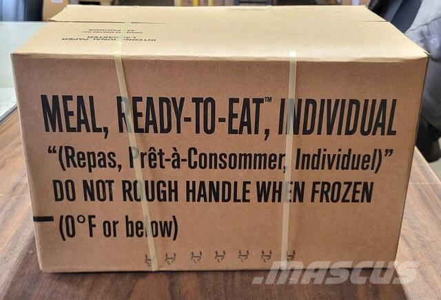 (8) Cases of Genuine U.S. G.I. Military MRE'S (Mea 건설 장비 - 기타