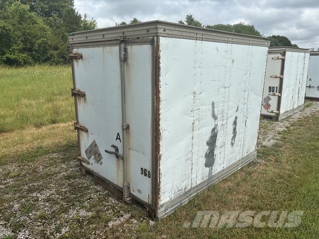  8 ft Multi-Door Mini Storage Container Skladové kontejnery