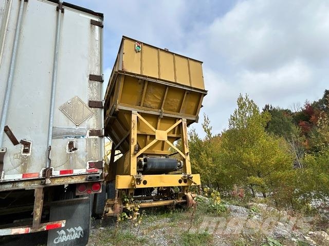 8 ft x 14 ft Portable Aggregate Surge Bin Építőipar - Egyebek