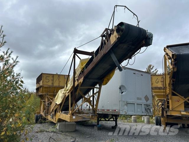 8 ft x 14 ft Portable Aggregate Surge Bin Építőipar - Egyebek