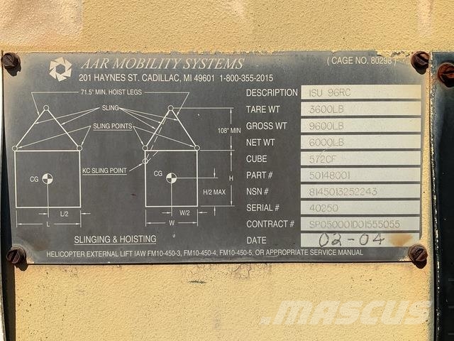 AAR Mobility Systems ISU 96RC Anlegg - Annet