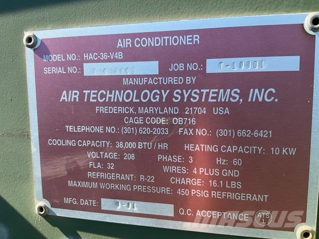  Air Technology Systems HAC-36-V4B Heating and thawing equipment