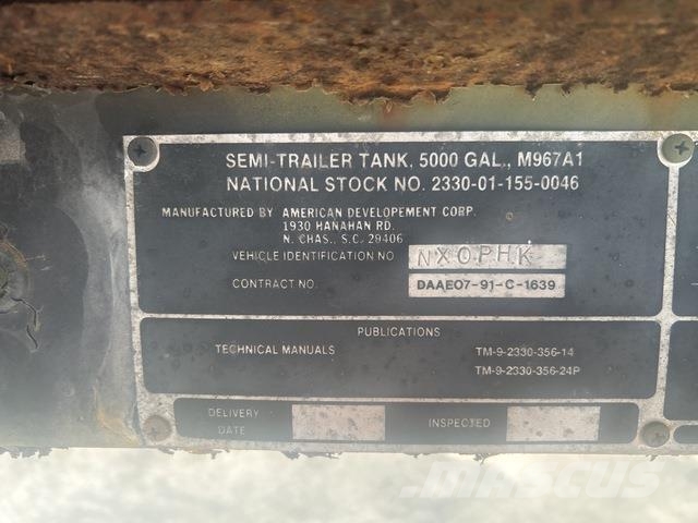American Development M967A1 Tankanhänger