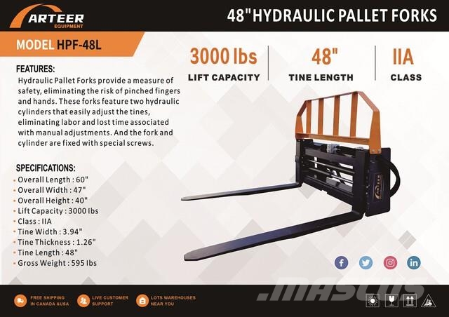 Arteer HPF-48L Строительная техника - Другие