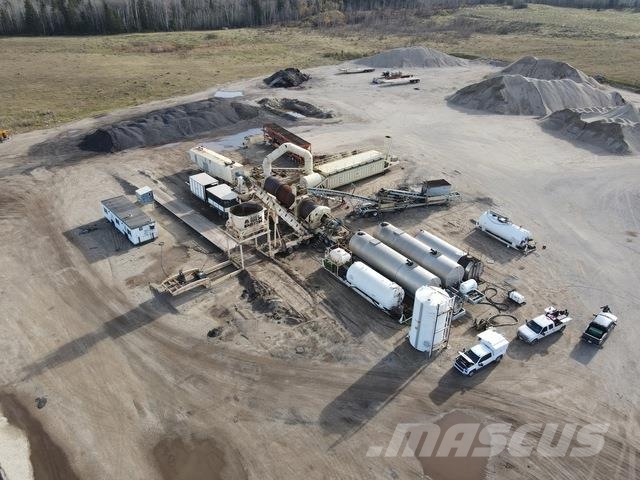 Astec Industries 500TPH Portable Инсталации за смесване на асфалт