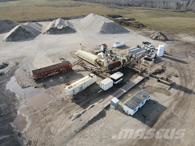 Astec Industries 500TPH Portable Инсталации за смесване на асфалт