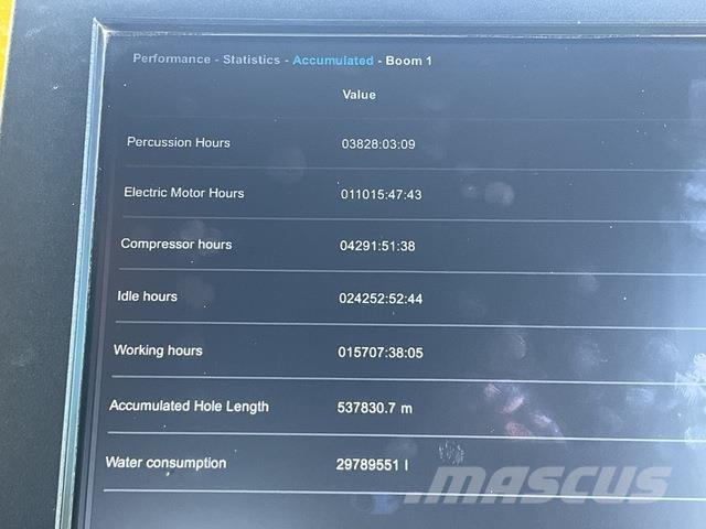 Atlas Copco Boomer XE3C Övrig gruvutrustning