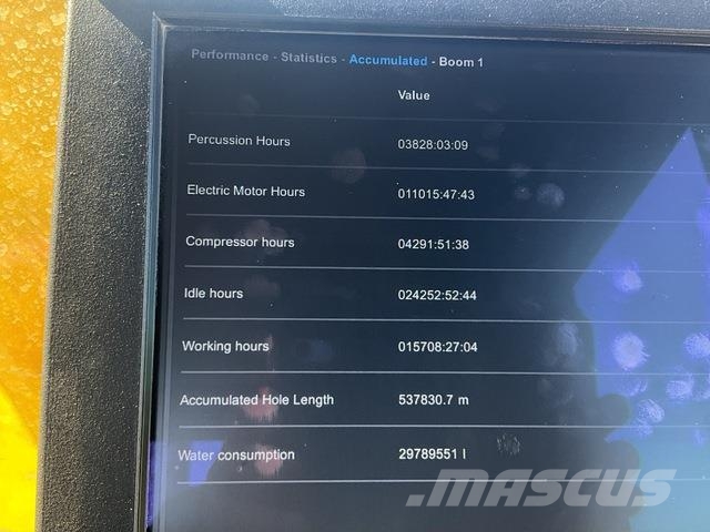 Atlas Copco Boomer XE3C Övrig gruvutrustning