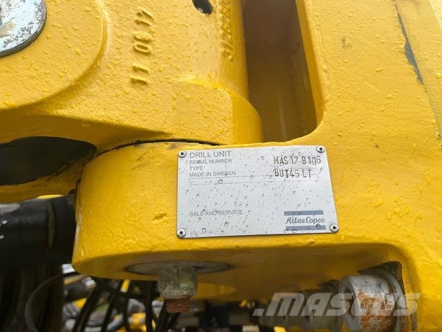 Atlas Copco Boomer XE3C Druga podzemna oprema