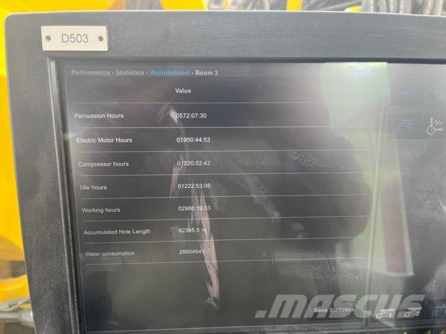 Atlas Copco Boomer XE3C Druga podzemna oprema