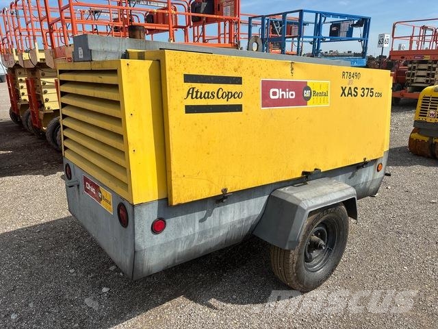 Atlas Copco XAS 375 CD6 TBV Compresoras