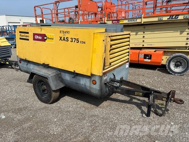 Atlas Copco XAS 375 CD6 TBV Compresoras