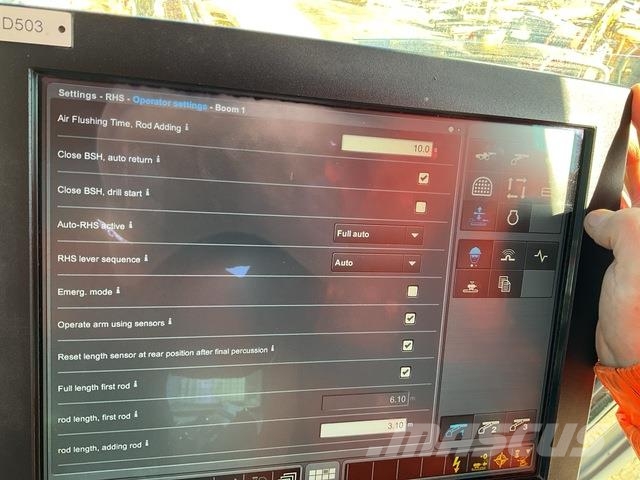 Atlas Copco XE3C Kita požeminė įranga