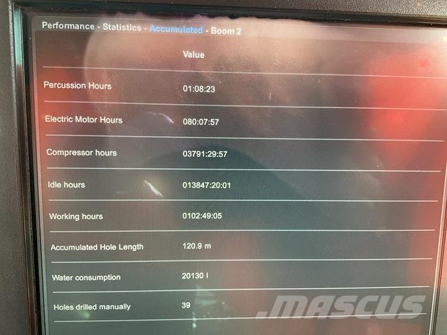 Atlas Copco XE3C Kita požeminė įranga