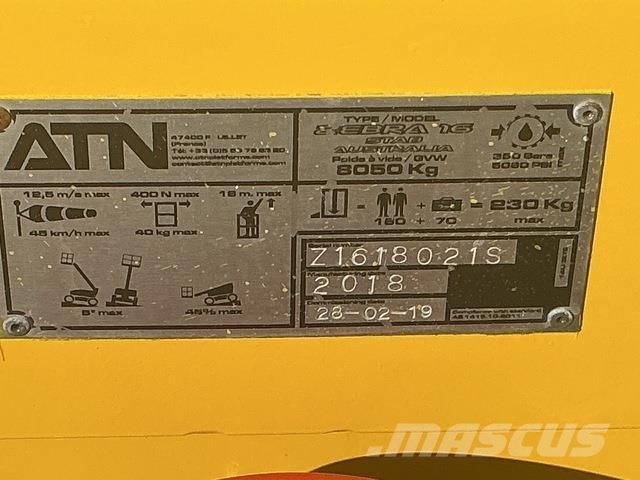 ATN Zebra16 Телескопічні підйомники