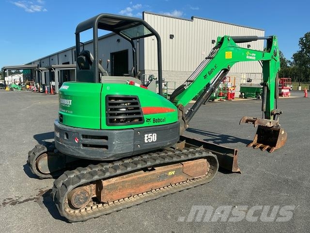 Bobcat E50 履带挖掘机