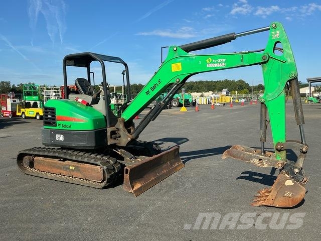 Bobcat E50 履带挖掘机