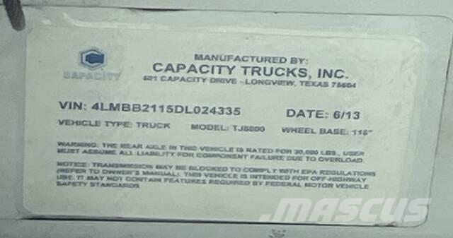 Capacity TJ5000 Terminalzugmaschinen