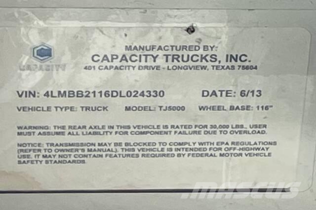 Capacity TJ5000 Terminalzugmaschinen
